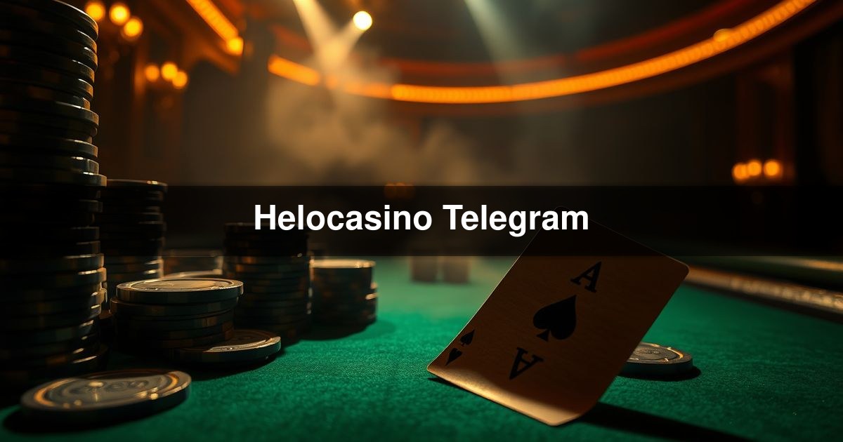 Helocasino Telegram